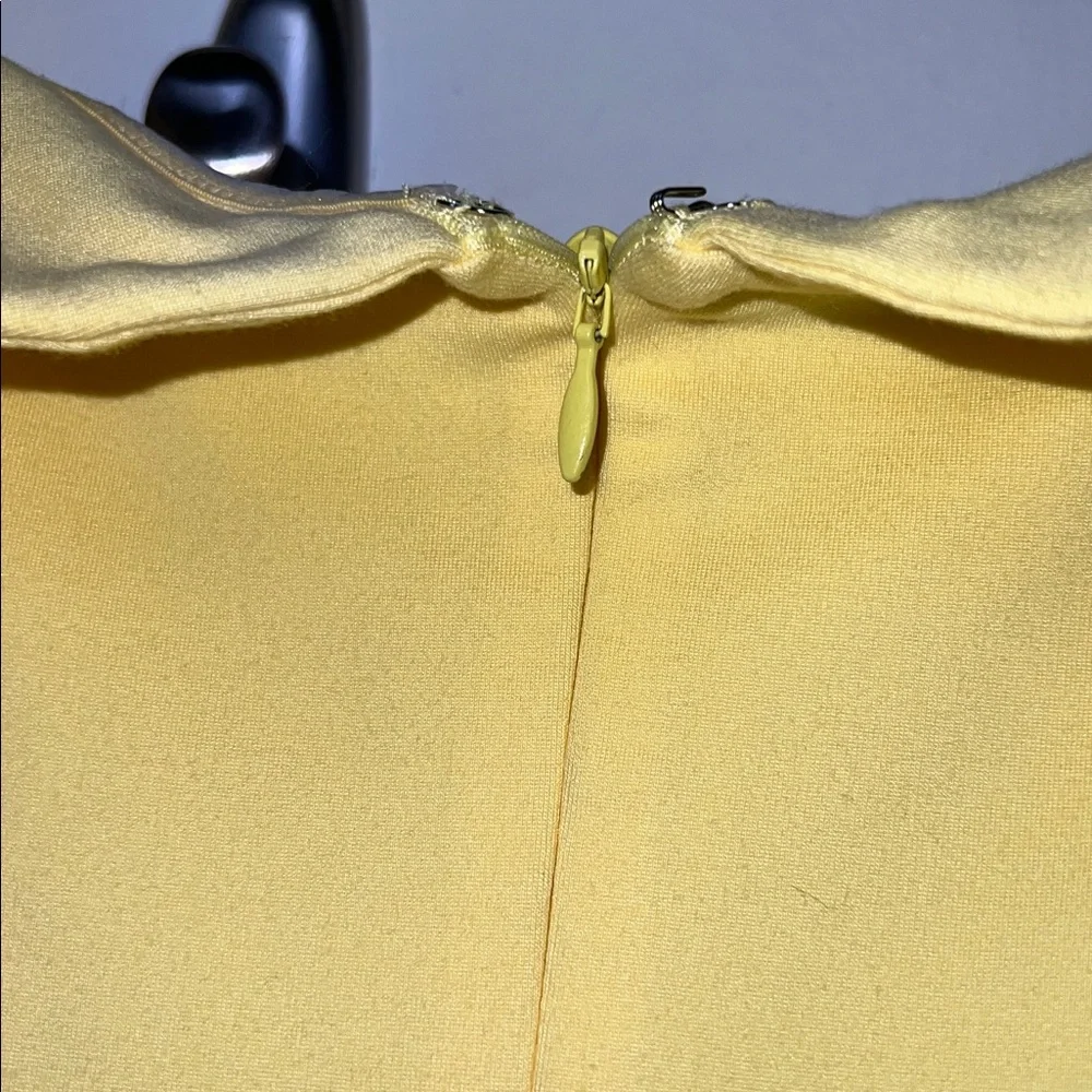 Elliatt Plateau Midi Dress Lemon Yellow Size XS NWT